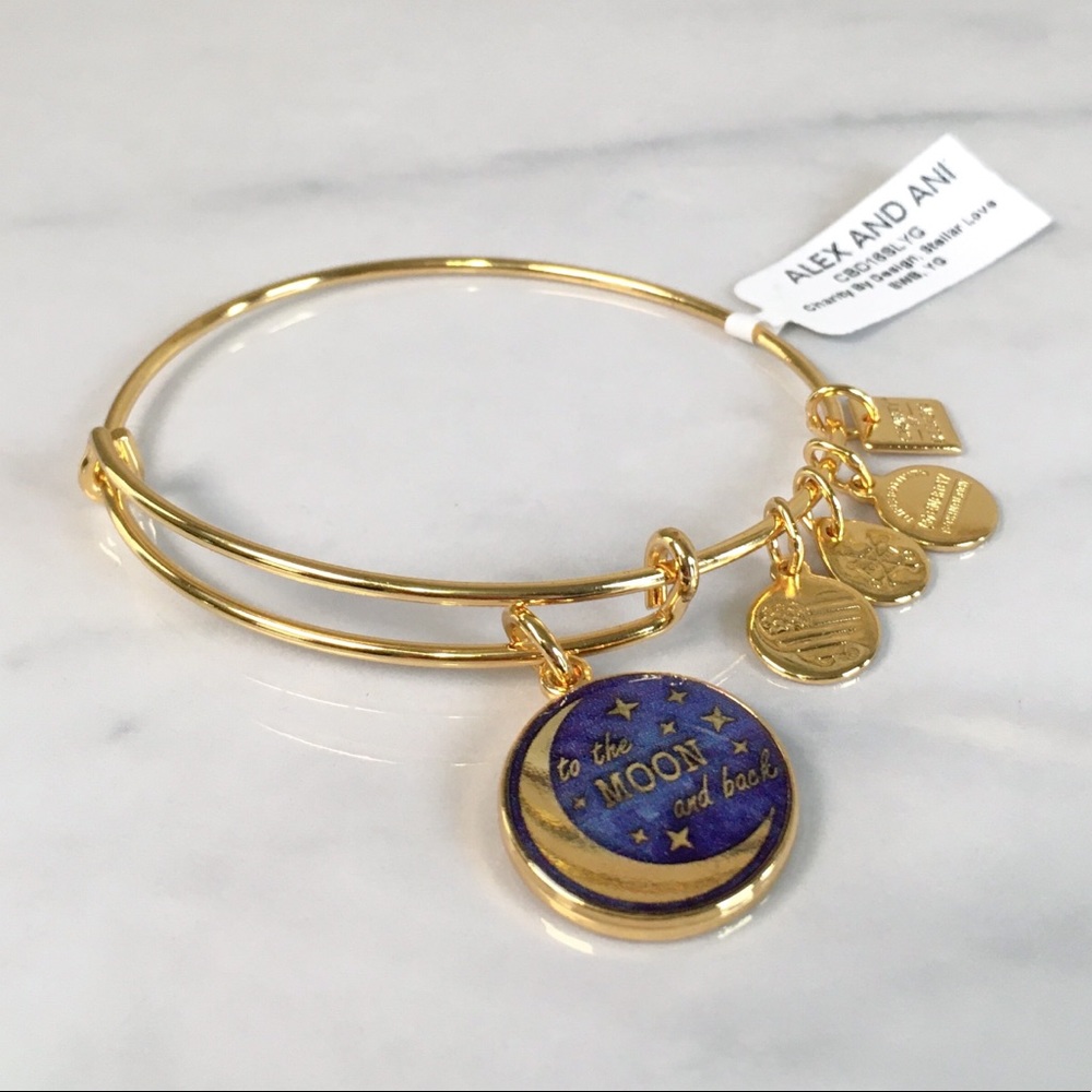 Alex and Ani Stellar Love Charity Design Bracelet - Picture 10 of 10